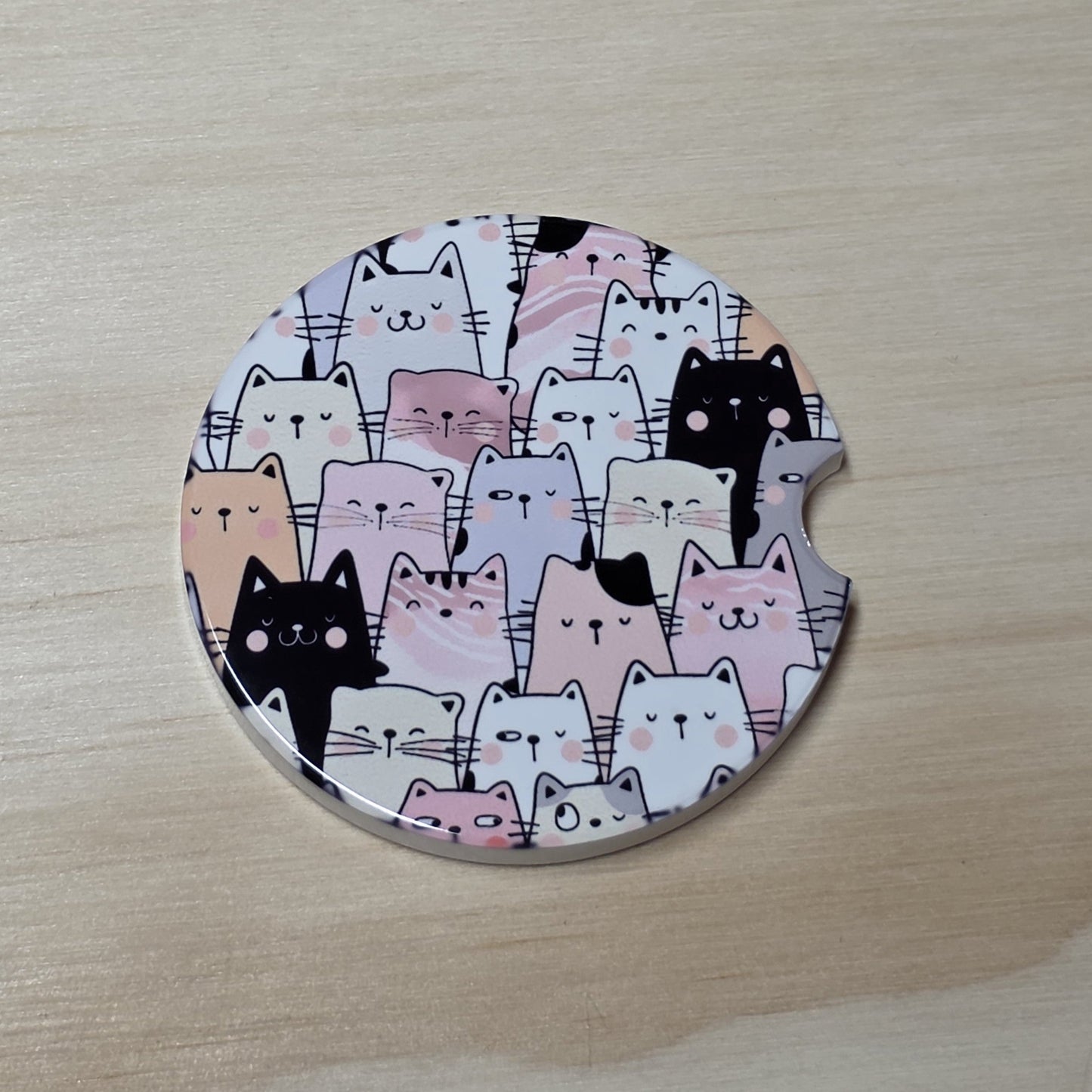 Car Coasters - Kitty Committee