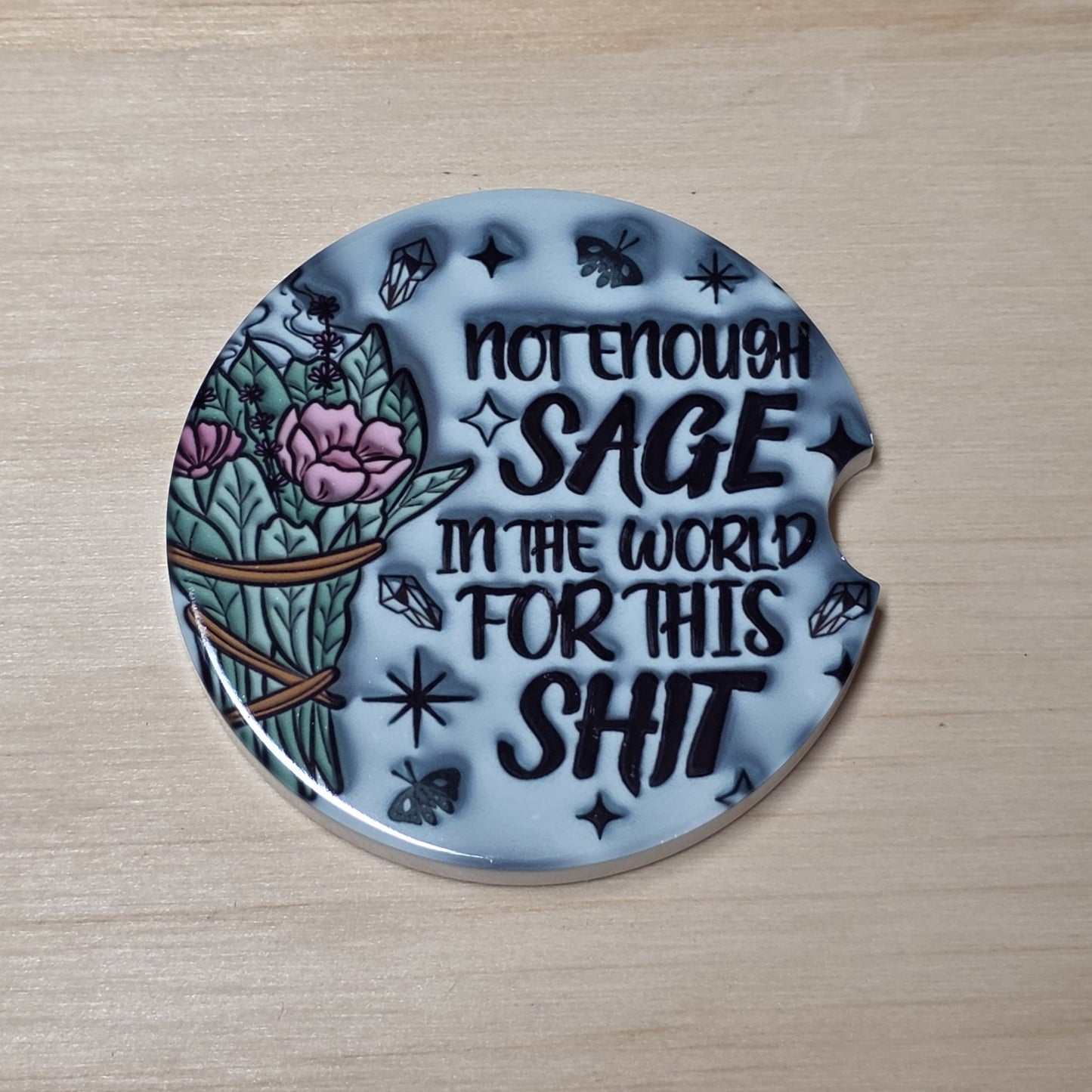 Car Coasters - Sassy Sage