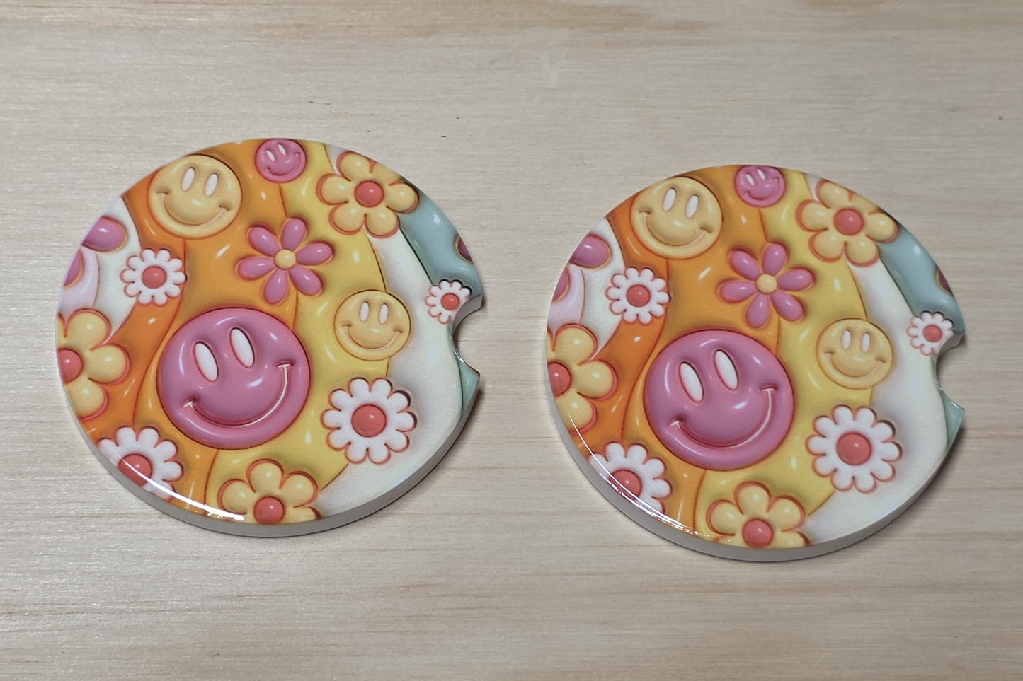 Car Coasters - Smiles for miles