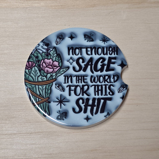 Car Coasters - Sassy Sage