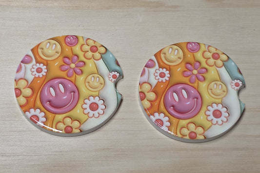 Car Coasters - Smiles for miles